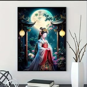 Geisha diamond art